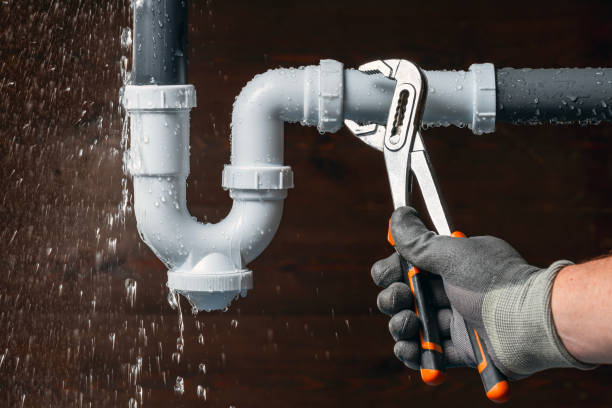 Professional Emergency Plumber technician working in Connelly Springs, NC